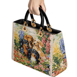 DachyCharm GARDEN BLISS PERSONALIZED Lady Leather Bag