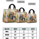 DachyCharm GARDEN BLISS PERSONALIZED Lady Leather Bag