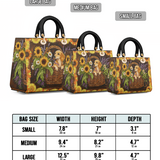 DachyCharm Dachshund Basket Lady Leather Bag