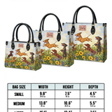 DachyCharm Wiener Bloomfield Personalized Leather Bag