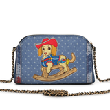 DachyCharm Rodeo Pup Leather Crossbody Bag
