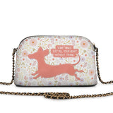 DachyCharm Heartful Meadow Leather Crossbody Bag