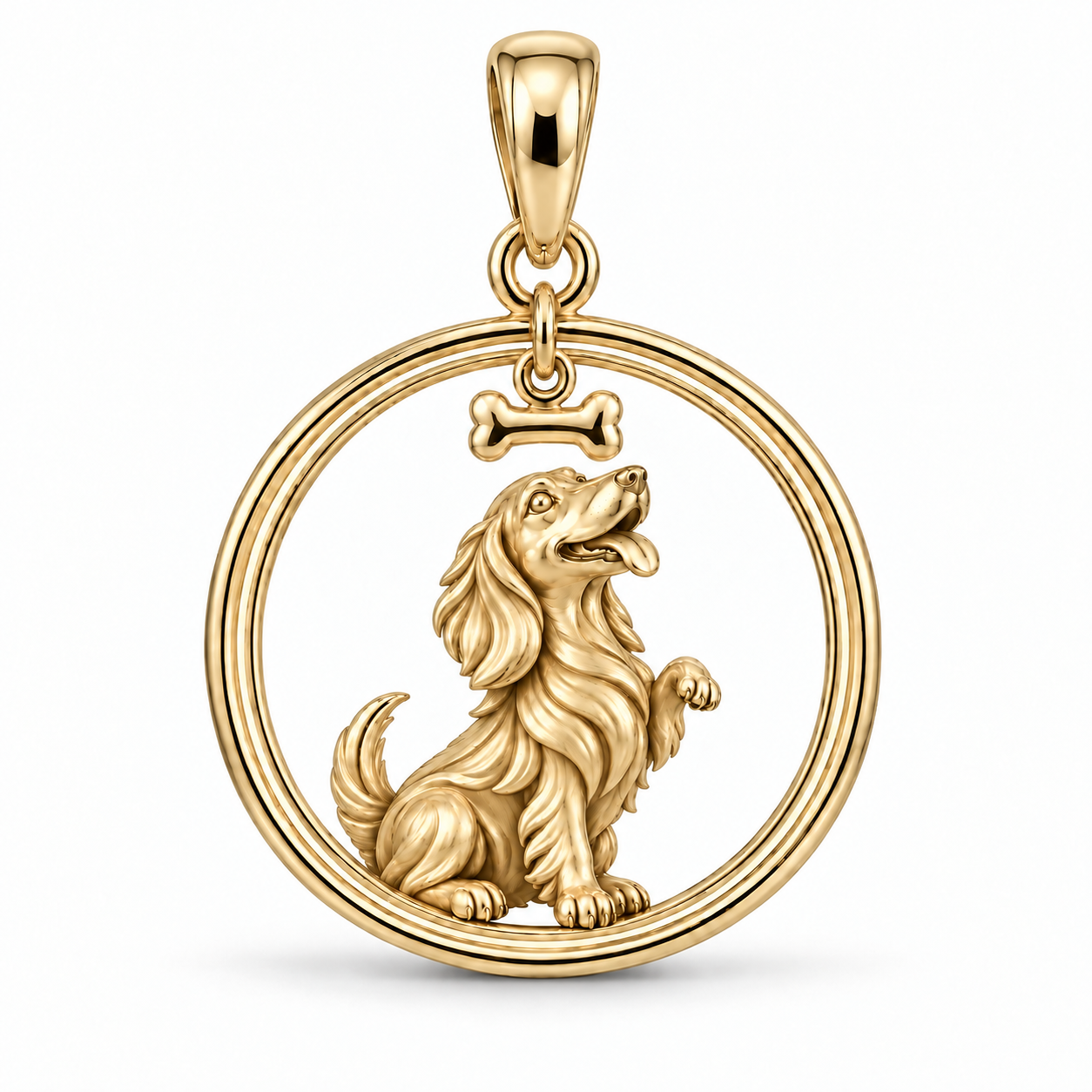 DachyCharm My Exact Doxie – Snack Negotiator Charm Bracelet