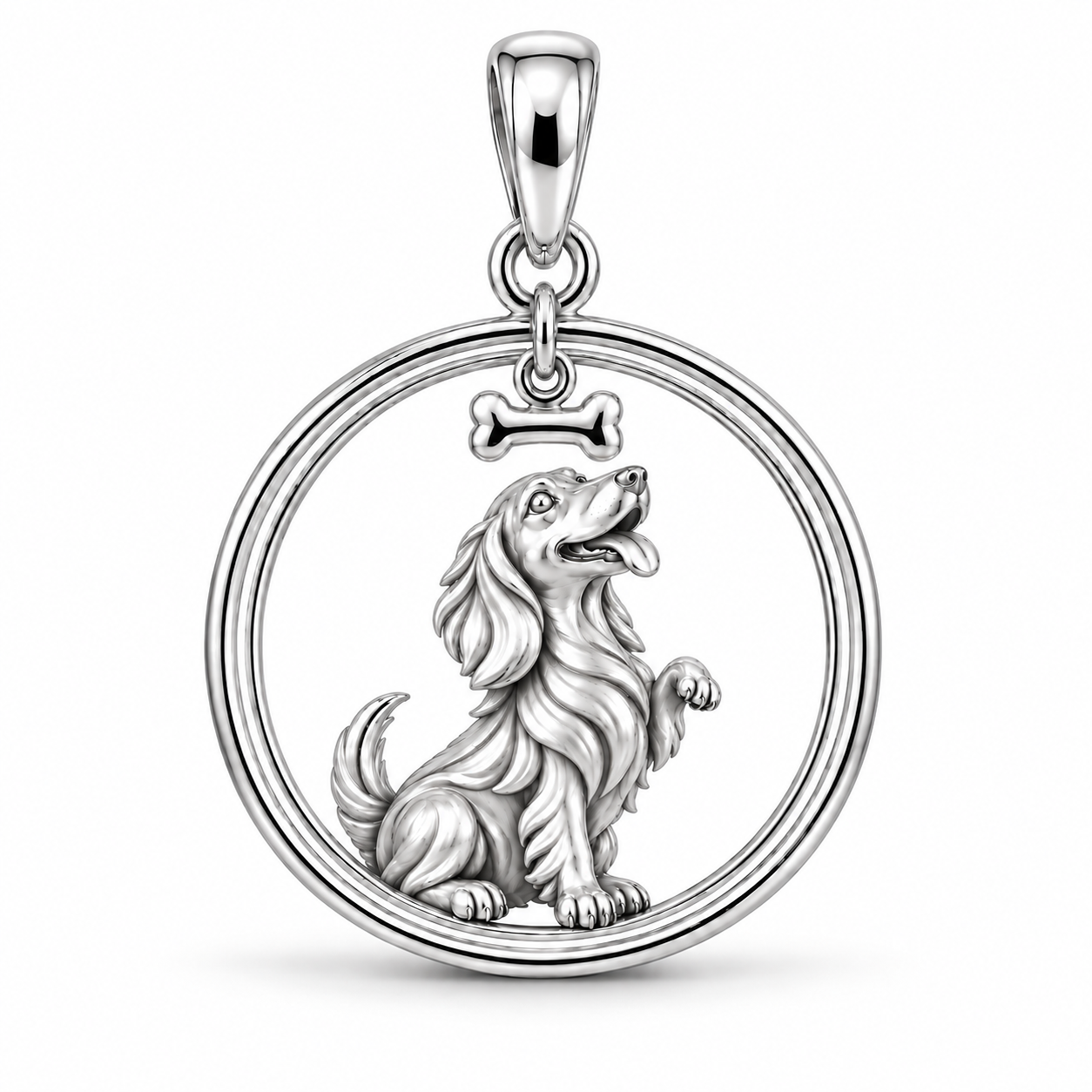 DachyCharm My Exact Doxie – Snack Negotiator Charm Bracelet