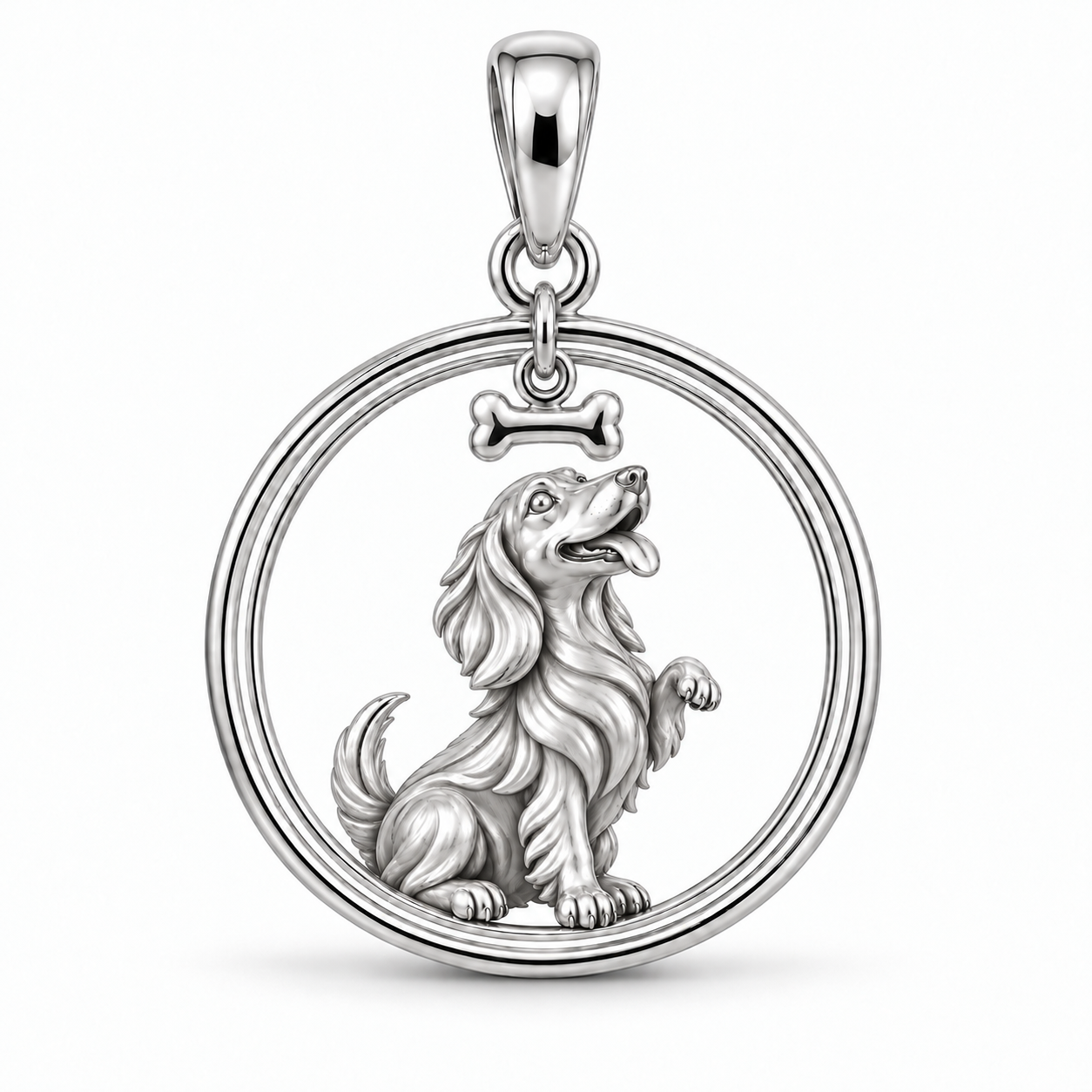 DachyCharm My Exact Doxie – Snack Negotiator Charm Bracelet