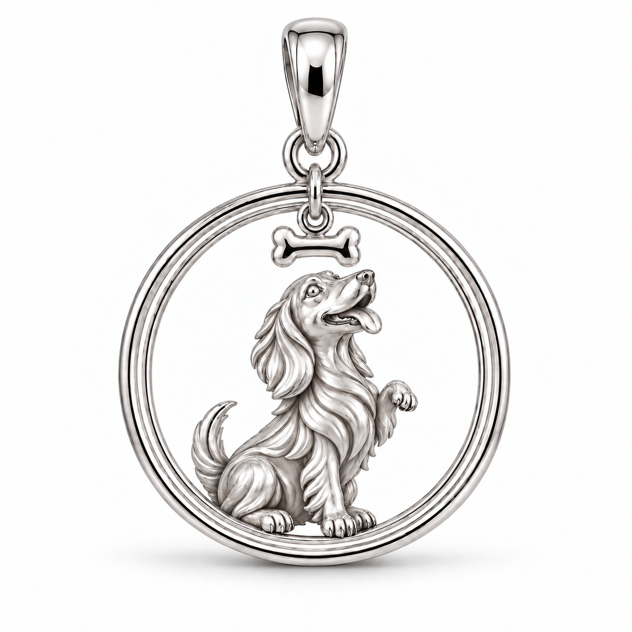 DachyCharm My Exact Doxie – Snack Negotiator Charm Bracelet