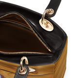 DachyCharm Patchwork Nap Lady Leather Bag