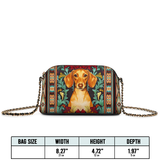 DachyCharm Doxie Spirit Leather Crossbody Bag