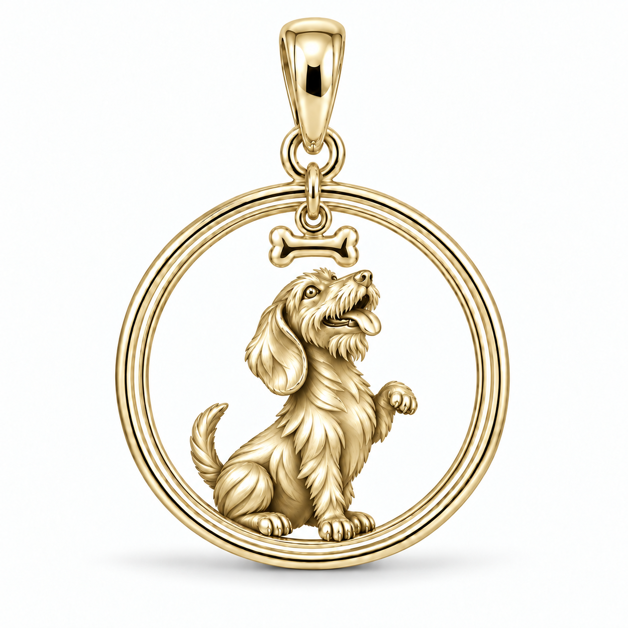 DachyCharm My Exact Doxie – Snack Negotiator Charm Bracelet