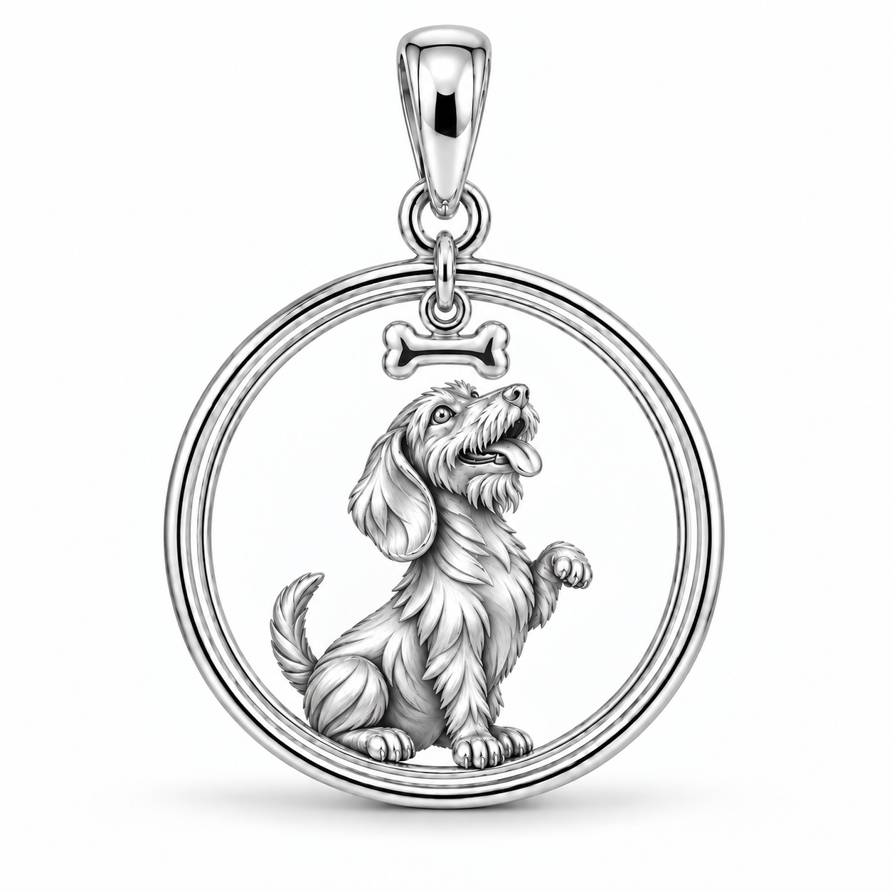 DachyCharm My Exact Doxie – Snack Negotiator Charm Bracelet