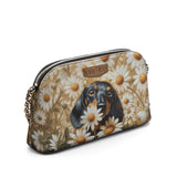 DachyCharm DAISY BLOOM PERSONALIZED Leather Crossbody Bag