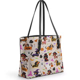 DachyCharm Trick or Treat Tails Leather Tote Bag