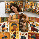 DachyCharm Autumn Snuggles Quilt 3-Piece Set