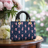 DachyCharm Royal Pawty Lady Leather Bag