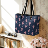 DachyCharm Royal Pawty Leather Tote Bag