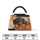 DachyCharm Floppy Soul Leather Satchel Bag