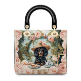 DachyCharm TEA WHISKERS Lady Leather Bag