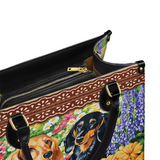 DachyCharm Bloom Buddies Leather Bag