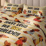 DachyCharm Big Attitude Quilt 3-Piece Set