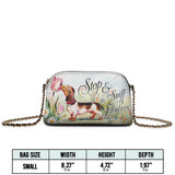 DachyCharm Sniff Joy Leather Crossbody Bag