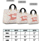 DachyCharm Heartful Meadow Lady Leather Bag