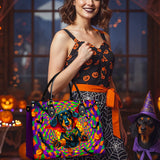 DachyCharm Vampire Pup Leather Bag