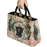 DachyCharm TEA WHISKERS Lady Leather Bag
