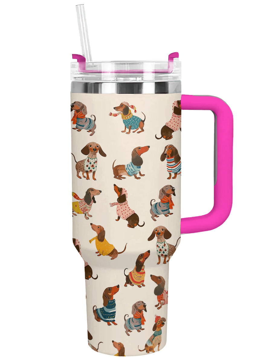 DachyCharm Snug & Stylish Wieners Tumbler