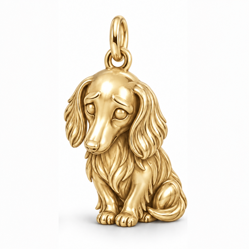 DachyCharm My Exact Doxie – Signature Expression Charm Bracelet