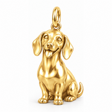 DachyCharm My Exact Doxie – Signature Pose Charm Bracelet