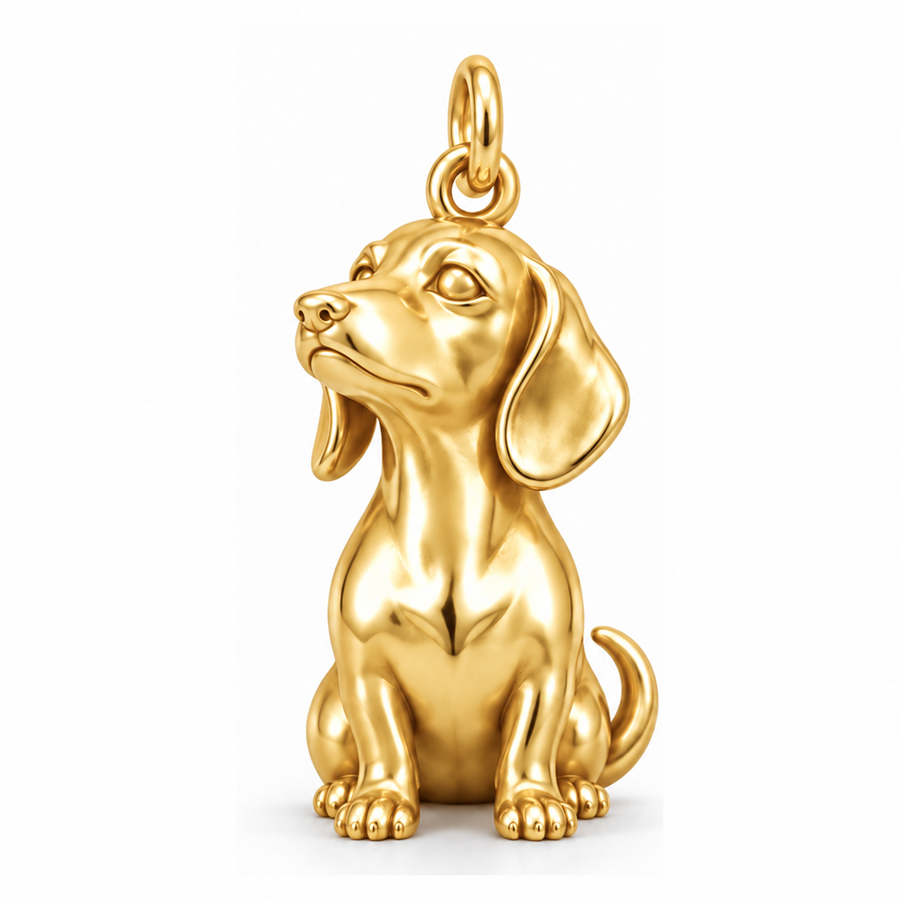 DachyCharm My Exact Doxie – Signature Expression Charm Bracelet