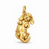 DachyCharm My Exact Doxie – Signature Pose Charm Bracelet