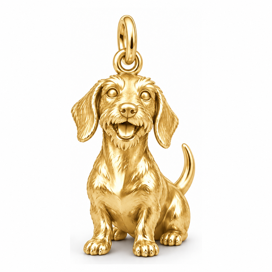 DachyCharm My Exact Doxie – Signature Expression Charm Bracelet