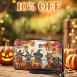 DachyCharm Haunted Tails Leather Wallet