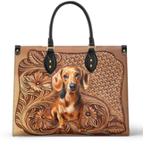 DachyCharm Carved Grace Leather Bag