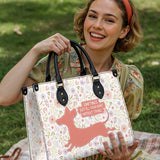 DachyCharm Heartful Meadow Leather Bag