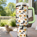 DachyCharm Sunflower Sausage Tumbler