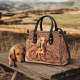 DachyCharm Carved Grace Leather Bag