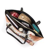 DachyCharm Regal Wiener Leather Tote Bag
