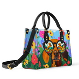 DachyCharm Doxie Dreamscape Leather Bag