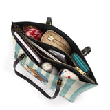 DachyCharm Say Bonjour Leather Tote Bag