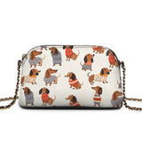 DachyCharm Cuteness Overload Leather Crossbody Bag