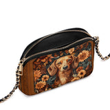 DachyCharm Autumn Gaze Leather Crossbody Bag