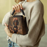 DachyCharm ROSEWOOD QUEEN Leather Satchel Bag
