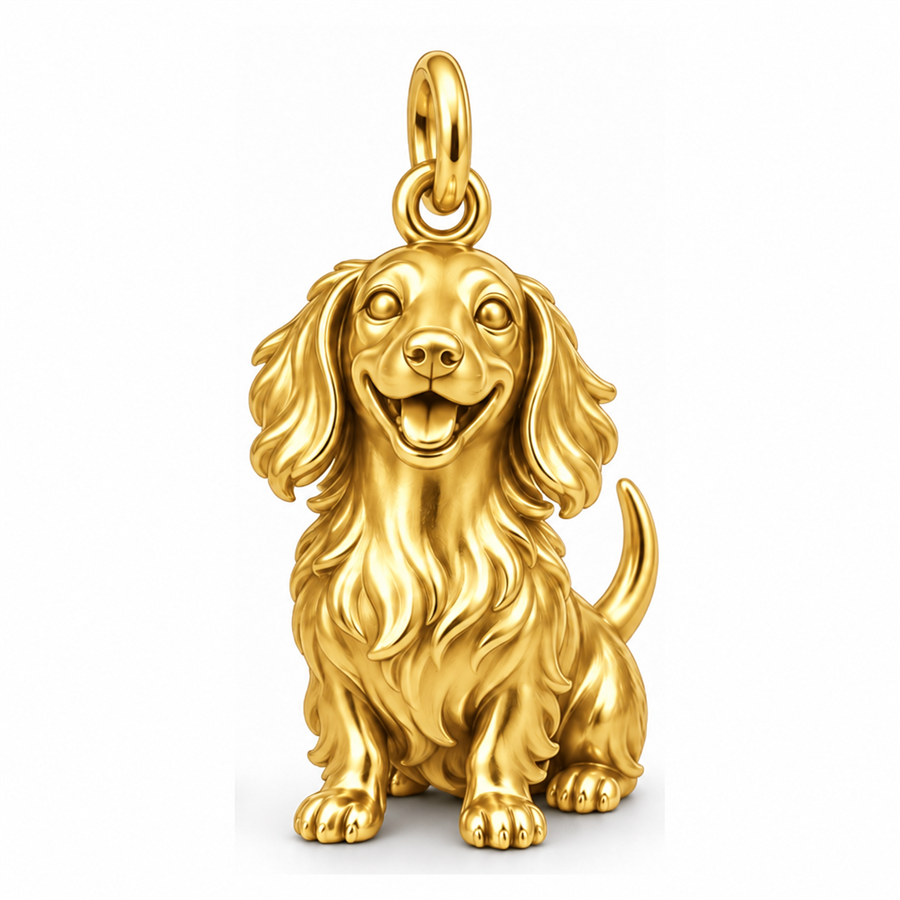 DachyCharm My Exact Doxie – Signature Expression Charm Bracelet