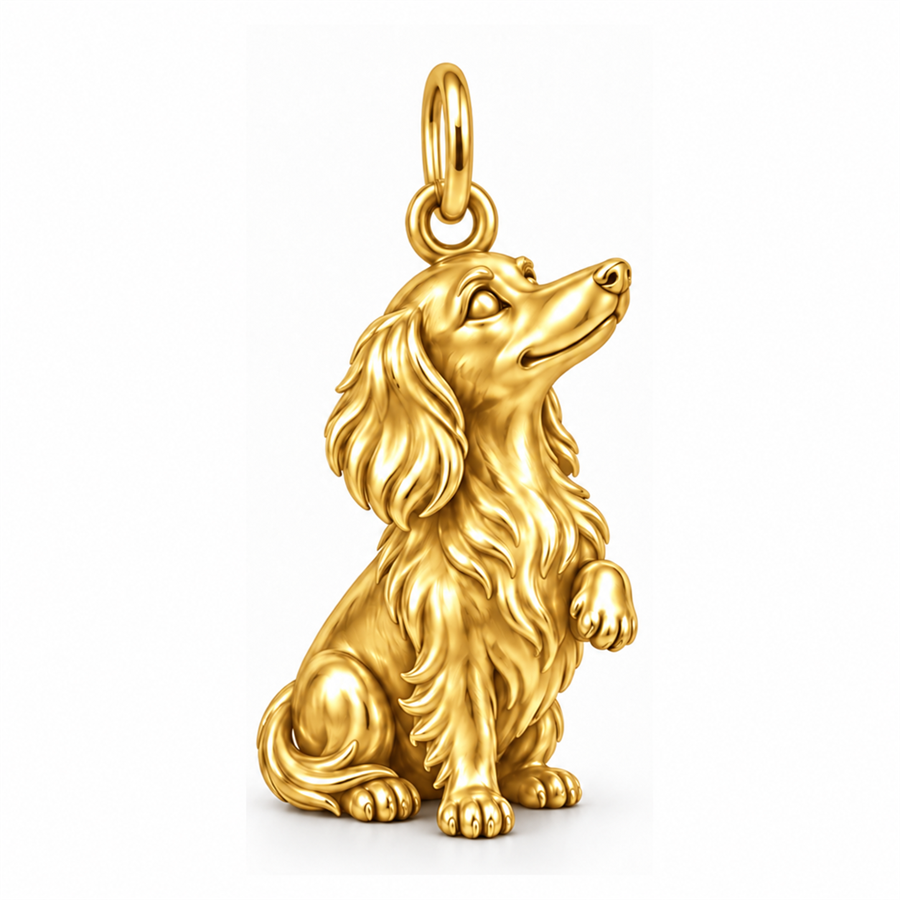 DachyCharm My Exact Doxie – Signature Expression Charm Bracelet