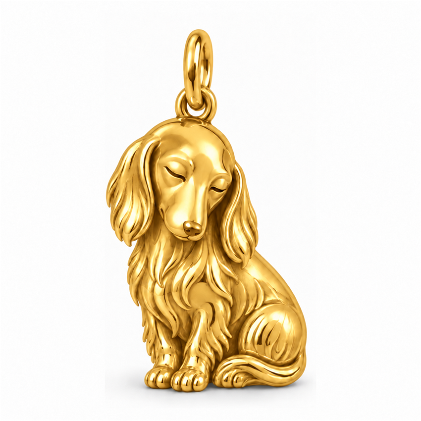 DachyCharm My Exact Doxie – Signature Expression Charm Bracelet