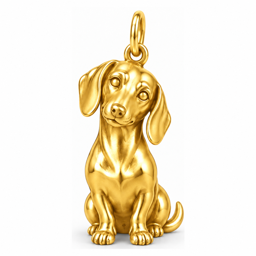 DachyCharm My Exact Doxie – Signature Expression Charm Bracelet