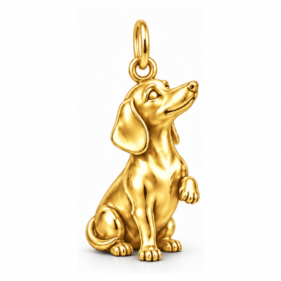 DachyCharm My Exact Doxie – Signature Expression Charm Bracelet
