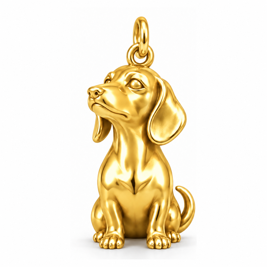 DachyCharm My Exact Doxie – Signature Expression Charm Bracelet